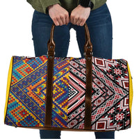 Tuvaluan and New Zealand Culture Travel Bag The Art of Kolose and Taniko - Polynesian Pride