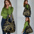 Hawaiian Kakau Art and Hisbiscus Tattoo Grocery Bag Tribal Pattern-Gold Style - Polynesian Pride