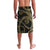 Hawaiian Kakau Art and Hisbiscus Tattoo Lavalava Tribal Pattern-Gold Style - Polynesian Pride