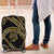 Hawaiian Kakau Art and Hisbiscus Tattoo Luggage Cover Tribal Pattern-Gold Style - Polynesian Pride