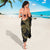 Hawaiian Kakau Art and Hisbiscus Tattoo Sarong Tribal Pattern-Gold Style - Polynesian Pride