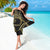 Hawaiian Kakau Art and Hisbiscus Tattoo Sarong Tribal Pattern-Gold Style - Polynesian Pride