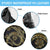 Hawaiian Kakau Art and Hisbiscus Tattoo Spare Tire Cover Tribal Pattern-Gold Style - Polynesian Pride
