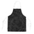 Hawaiian Kakau Art and Hisbiscus Tattoo Apron Tribal Pattern-Black Gradient Style - Polynesian Pride