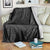 Hawaiian Kakau Art and Hisbiscus Tattoo Blanket Tribal Pattern-Black Gradient Style - Polynesian Pride