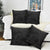 Hawaiian Kakau Art and Hisbiscus Tattoo Pillow Cover Tribal Pattern-Black Gradient Style - Polynesian Pride