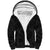 Hawaiian Kakau Art and Hisbiscus Tattoo Sherpa Hoodie Tribal Pattern-Black Gradient Style - Polynesian Pride