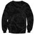 Hawaiian Kakau Art and Hisbiscus Tattoo Sweatshirt Tribal Pattern-Black Gradient Style - Polynesian Pride