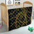 Hawaiian Kakau Art and Hisbiscus Tattoo Quilt Tribal Pattern-Reggae Style - Polynesian Pride