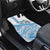 Hawaiian Abstract Sea Turtle Car Mats Polynesian Tapa Art and Kakau Tattoo White WaterColor - Polynesian Pride