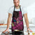 Hawaiian Abstract Sea Turtle Apron Polynesian Tapa Art and Kakau Tattoo Pink WaterColor - Polynesian Pride