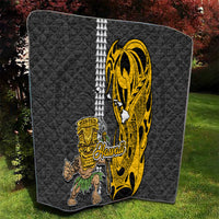 Hawaii Island Quilt Hawaiian Warrior and Kakau Symbols Abstract Tattoo LT03 - Polynesian Pride