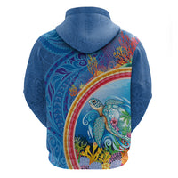 Hawaiian Connecting with the Ocean Hoodie Polynesian Pattern LT03 - Polynesian Pride