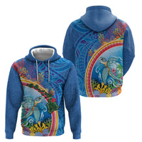 Hawaiian Connecting with the Ocean Hoodie Polynesian Pattern LT03 - Polynesian Pride
