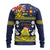 Niue Monuina e Kilisimasi Ugly Christmas Sweater Christmas Uga - Niue Map and Emblem with Hiapo Art Pattern