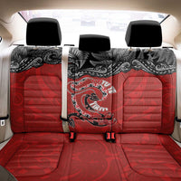 Aotearoa Toitu Te Tiriti Back Car Seat Cover Taniwha Tribal Motifs LT03 - Polynesian Pride