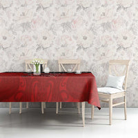 Aotearoa Toitu Te Tiriti Tablecloth Taniwha Tribal Motifs