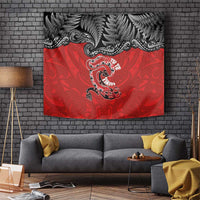 Aotearoa Toitu Te Tiriti Tapestry Taniwha Tribal Motifs