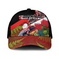 Aotearoa Toitu Te Tiriti Classic Cap Waitangi-Honour The Treaty NZ Tuatara and Plants LT03 Universal Fit Multicolor - Polynesian Pride