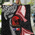 Tonga and New Zealand ANZAC Day Quilt Gallipoli Lest We Forget Ngatu Art Tribal and Maori Tattoo with Fern LT03