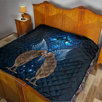 New Zealand Maori Matariki Quilt Hongi Kiwi Bird and Silver Fern LT03 - Polynesian Pride