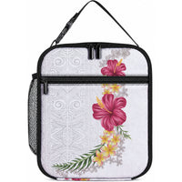 Hawaiian Plumeria and Hibiscus Lunch Bag