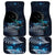 New Zealand Tui Bird Car Mats Matariki Poetry Pattern Galaxy Style