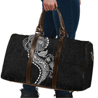 Hawaiian Kakau Tribal Sea Animals Tattoos Travel Bag Black Color LT03 - Polynesian Pride