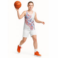 Hawaiian Kakau Tribal Sea Animals Tattoos Basketball Jersey Hawaii Flag Color Inspired