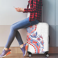 Hawaiian Kakau Tribal Sea Animals Tattoos Luggage Cover Hawaii Flag Color Inspired