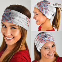 Hawaiian Kakau Tribal Sea Animals Tattoos Neck Gaiter Hawaii Flag Color Inspired LT03 - Polynesian Pride