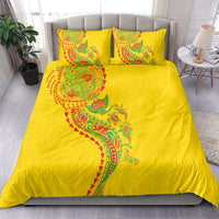 Hawaiian Kakau Tribal Sea Animals Tattoos Bedding Set Kanaka Maoli Flag Color Inspired LT03 - Polynesian Pride