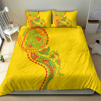 Hawaiian Kakau Tribal Sea Animals Tattoos Bedding Set Kanaka Maoli Flag Color Inspired LT03 - Polynesian Pride