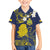 Niue Independence Day Family Matching Puletasi and Hawaiian Shirt Hiapo Pattern Fiti Pua and Uga