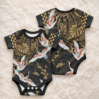 Hawaii and Japanese Together Baby Onesie