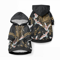 Hawaii and Japanese Together Pet Hoodie