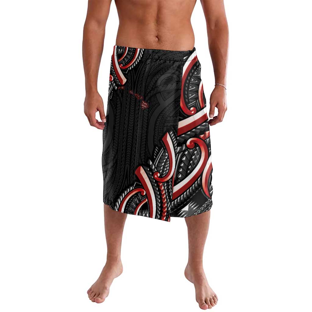 Traditional Art Hawaiian Kakau Tattoos Lavalava Red Color - Polynesian Pride