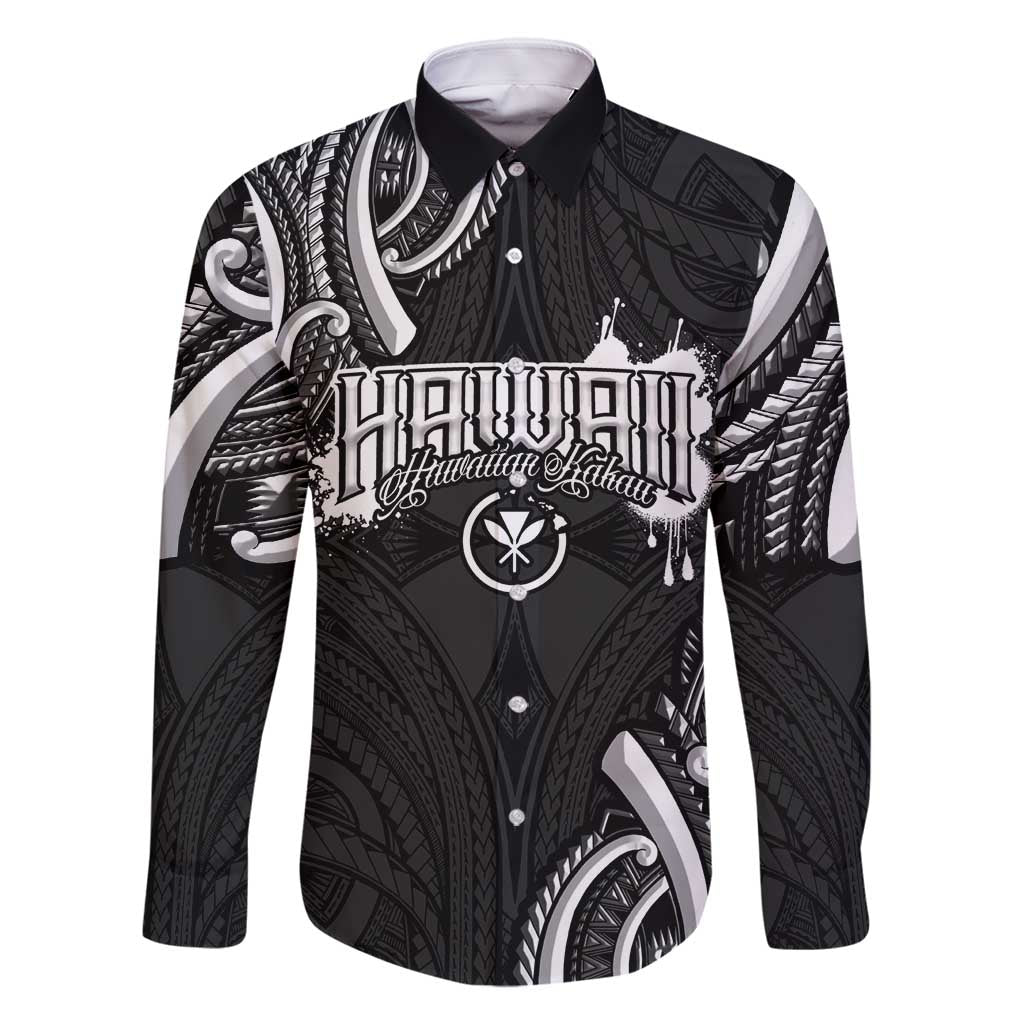 Traditional Art Hawaiian Kakau Tattoos Family Matching Off Shoulder Short Dress and Hawaiian Shirt White - Polynesian Pride