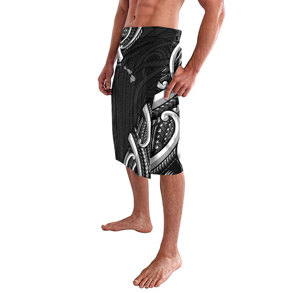 Traditional Art Hawaiian Kakau Tattoos Lavalava White - Polynesian Pride