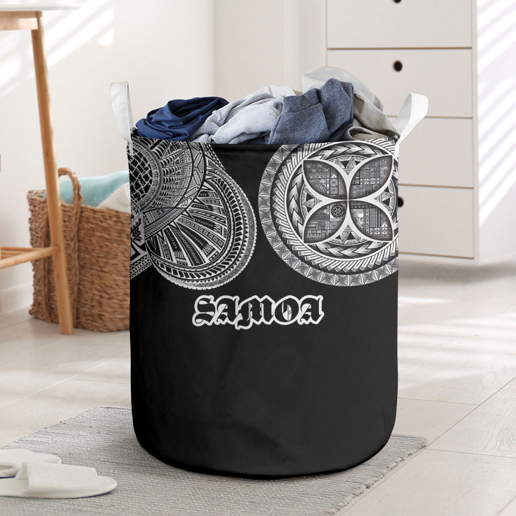 Samoa Traditional Tattoo Laundry Basket Tribal Tatau Pattern