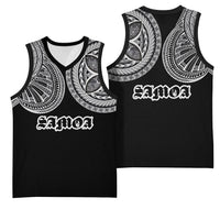 Samoa Traditional Tattoo Basketball Jersey Tribal Tatau Pattern