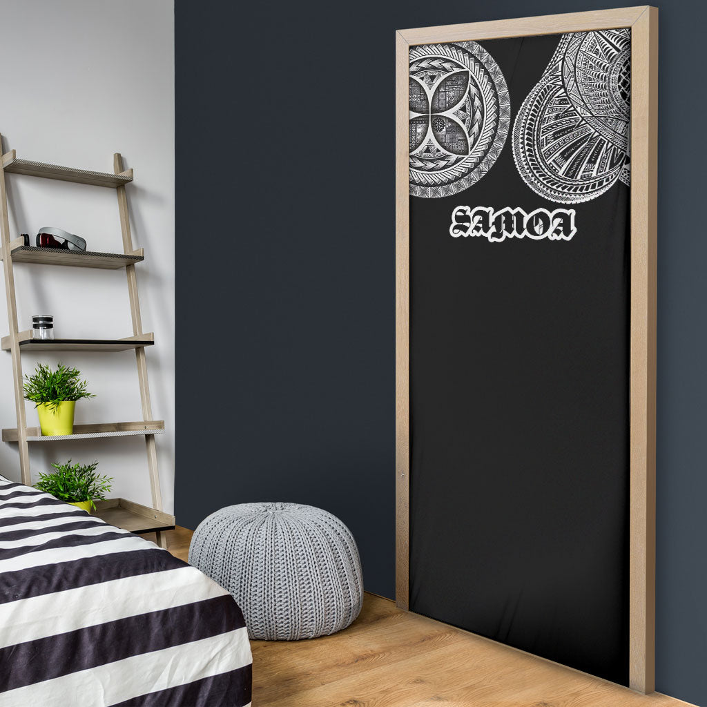 Samoa Traditional Tattoo Door Cover Tribal Tatau Pattern