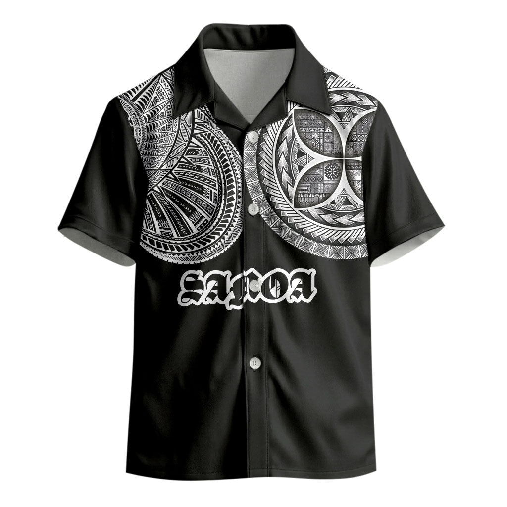 Samoa Traditional Tattoo Kid Hawaiian Shirt Tribal Tatau Pattern