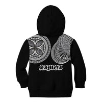 Samoa Traditional Tattoo Kid Hoodie Tribal Tatau Pattern