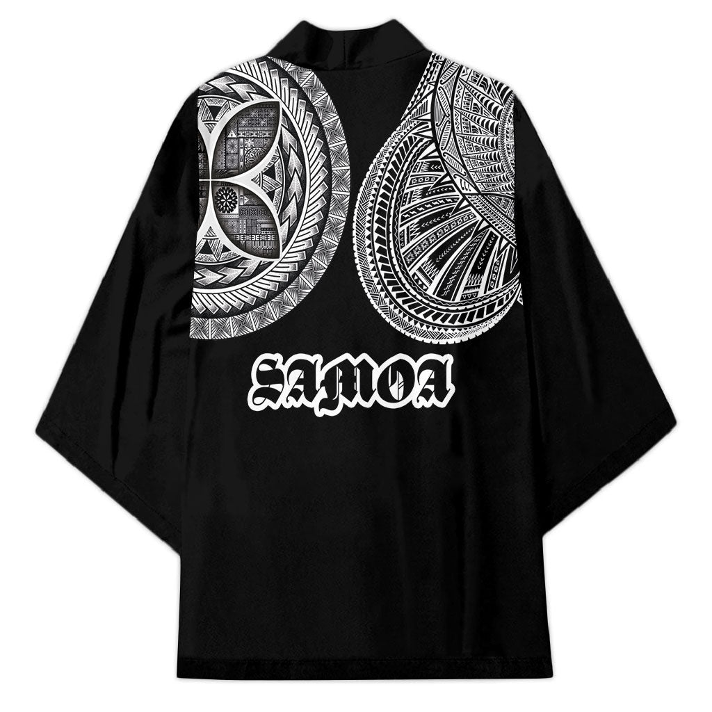 Samoa Traditional Tattoo Kimono Tribal Tatau Pattern
