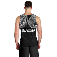 Samoa Traditional Tattoo Men Tank Top Tribal Tatau Pattern