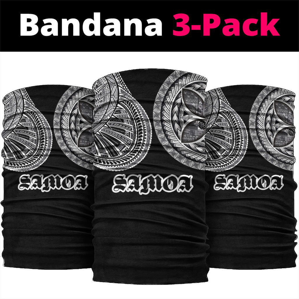 Samoa Traditional Tattoo Neck Gaiter Tribal Tatau Pattern