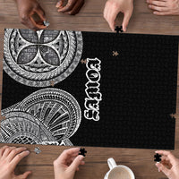 Samoa Traditional Tattoo Puzzle Tribal Tatau Pattern