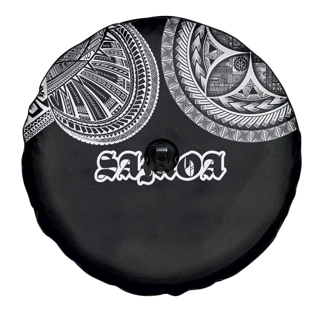 Samoa Traditional Tattoo Spare Tire Cover Tribal Tatau Pattern