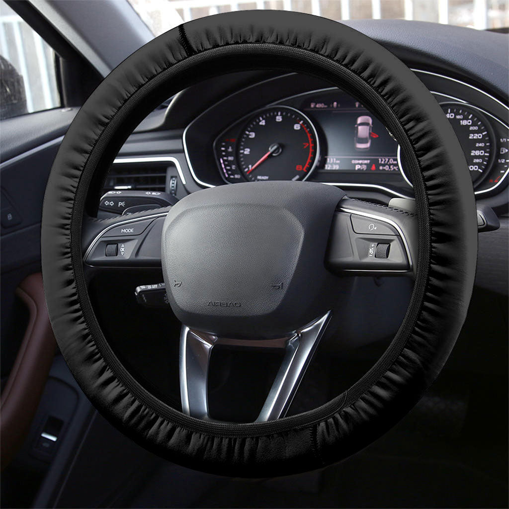 Samoa Traditional Tattoo Steering Wheel Cover Tribal Tatau Pattern